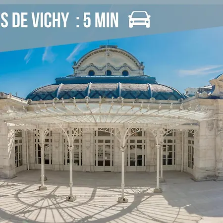 Calme Et Terrasse Privee Pres De Vichy Lägenhet *